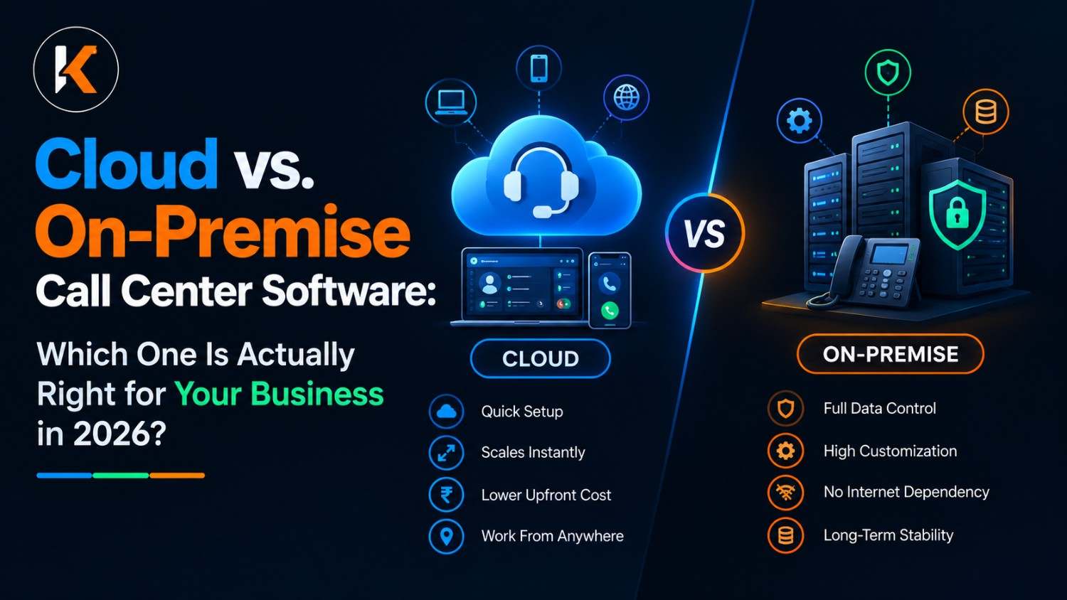 Cloud vs. On-Premise Call Center Software: Which One Is Actually Right for Your Business in 2026?